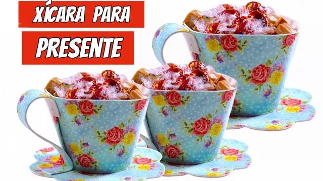 DIY – Xícara em E.V.A para o Dia das Mães