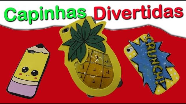 DIY-3 Capinhas de Celular – Líquida, Eva e Cola Quente