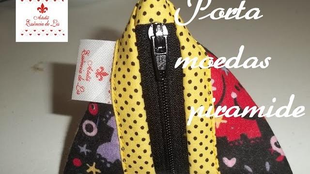 PAP – Porta moedas pirâmide – Série Rapidinhas da Lis: Vídeo 01 – Ateliê Essência de Lis