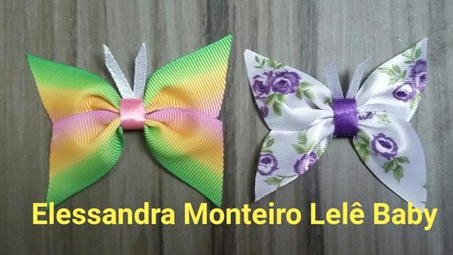 DIY: Borboleta de Cetim