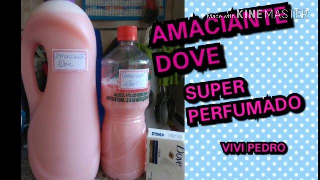 AMACIANTE DOVE SUPER PERFUMADO