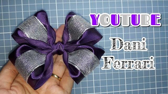 COMO FAZER LAÇO DE FITA DE CETIM – TUTORIAL PASSO A PASSO – RIBBON BOW HAIR