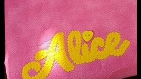 Dicas para aplicação de nomes em patch aplique (Ateliê Vida Minha)