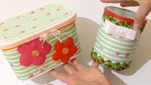 Como Reciclar Pote de Sorvete Passo a Passo