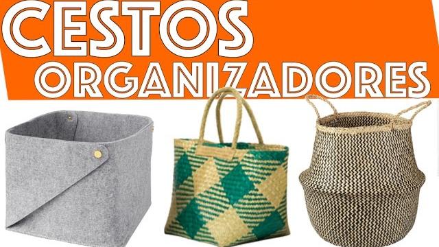 CESTOS ORGANIZADORES: TUDO O QUE UMA MÃE PRECISA OU QUASE ISSO