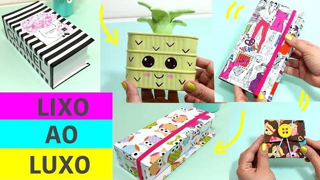 DIY – 10 ideias INCRÍVEIS do LIXO AO LUXO