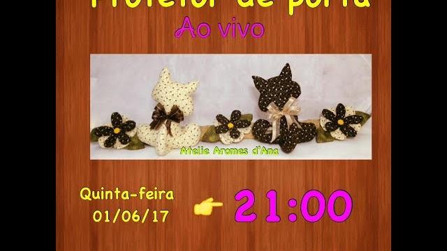 Como fazer um veda porta de gato parte 2
