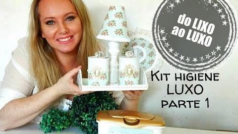 KIT HIGIENE RECICLANDO LATINHAS – DIY RECYCLED