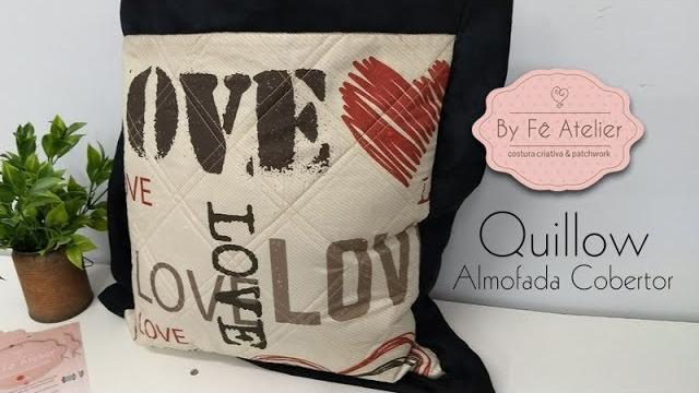 DIY: Quillow (Almofada Cobertor) – By Fê Atelier