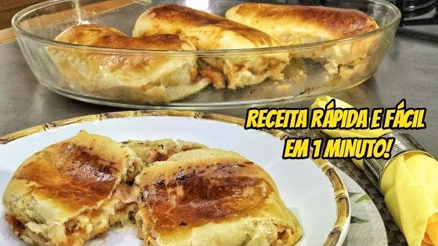 Receita Pão Segura Marido em 1 Minuto