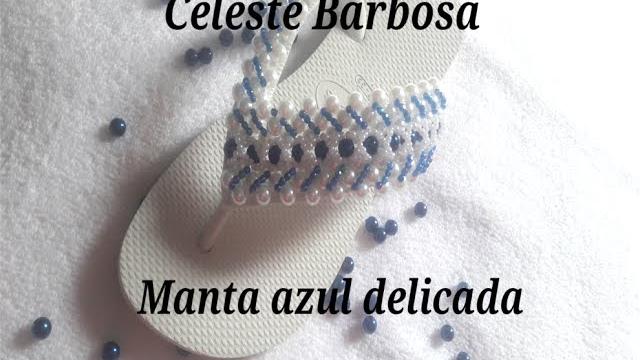 Manta Azul Delicada