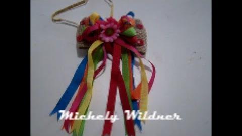 Laço para São João fácil e sem costura – Diy
