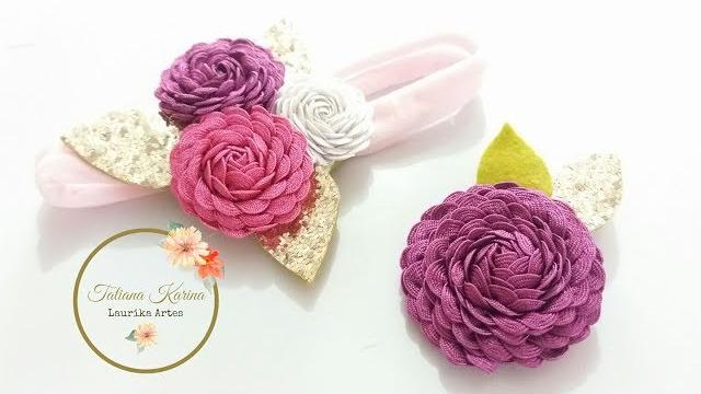Flor de sianinha by Tatiana Karina DIY
