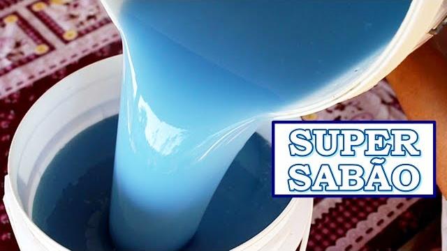 SABÃO AZUL (OMO CASEIRO) 16LTS com menos de 5,00 – Super fácil e rápido de fazer – Fran Adorno