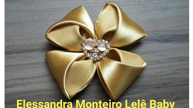 DIY:FLOR DE CETIM POR ELESSANDRA MONTEIRO LELÊ BABY