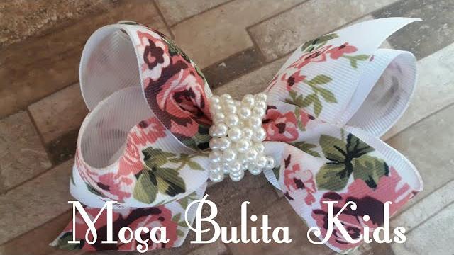 Miolo para laços por Janaína Gonçalves Moça Bulita Kids