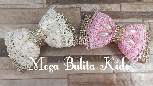 Laçarote chique por Janaína Gonçalves Moça Bulita Kids