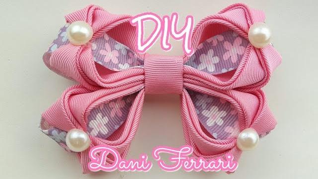 LACINHO DUPLO DE FITA DE GORGURÃO – TUTORIAL PASSO A PASSO – DANI FERRARI