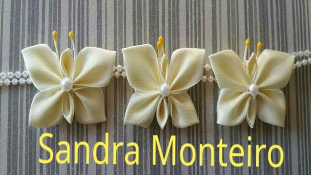 DIY: BORBOLETAS DE CETIM SUPER FÁCIL / SANDRA MONTEIRO