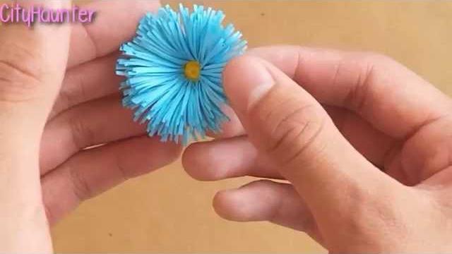 Como fazer flores de papel – flores fáceis