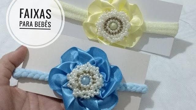 Flor mimosa na meia de seda