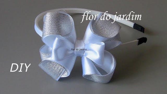 Laço Juli para princesas -DIY – Juli tie- pap
