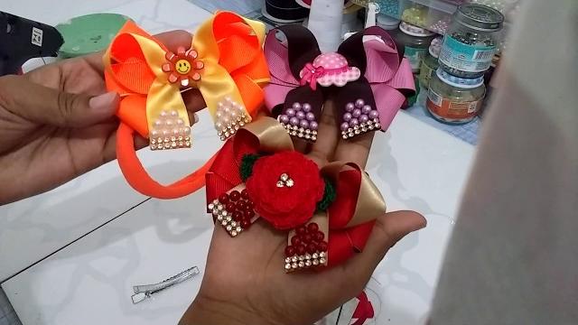 Laço fofura com pontas