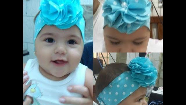 FAIXA PARA BEBÊ – PARTE 2 – FLOR CAMÉLIA EM TECIDO TRICOLINE – PASSO À PASSO