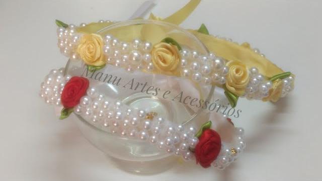 Head Band Delicada by: Manu Artes e Acessórios