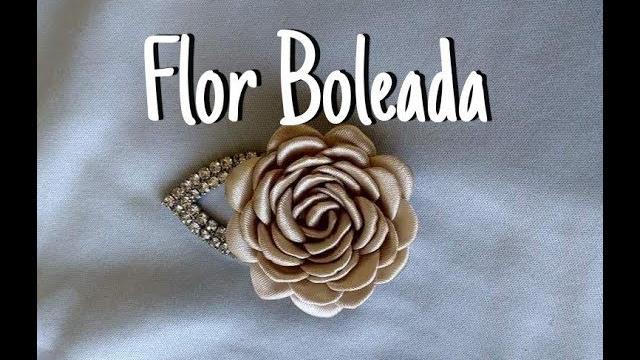 Como fazer Flor Boleada sem Boleador
