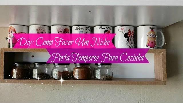 DIY: COMO FAZER UM NICHO PORTA TEMPEROS