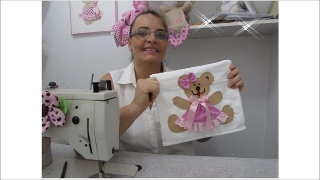 Toalha ursinha em aplicação – Fácil, rápido e barato