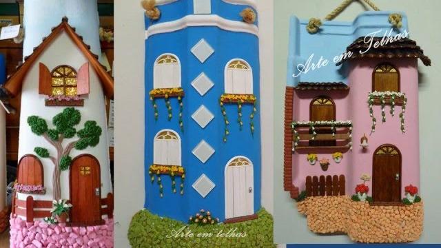 Arte em telhas passo a passo