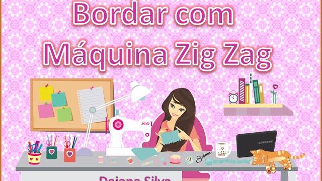 Como Fazer o Patch aplique em máquina Zig Zag Comum