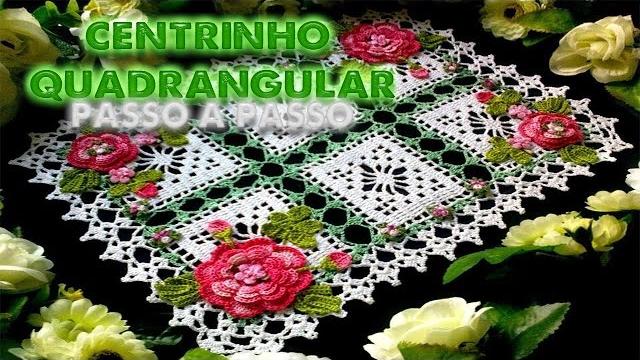 DIY Centrinho quadrangular – Passo a passo [Parte 1]