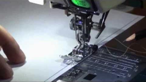 BOM2011 – Margem de costura – parte 1: Máquina eletrônica