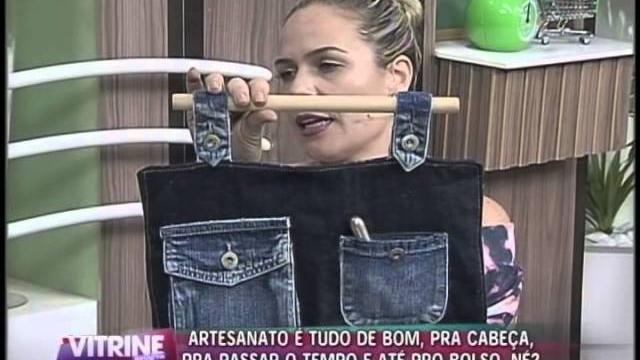 Reaproveite os bolsos do jeans e faça artesanato útil