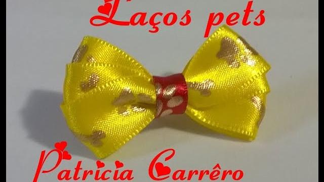 Lacinhos para pets \ Bows for pets Diy