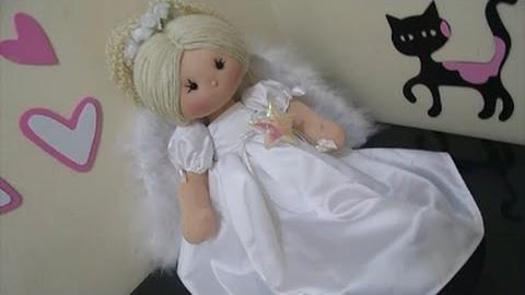 Dica para fazer boneca anjinho/anjo diy