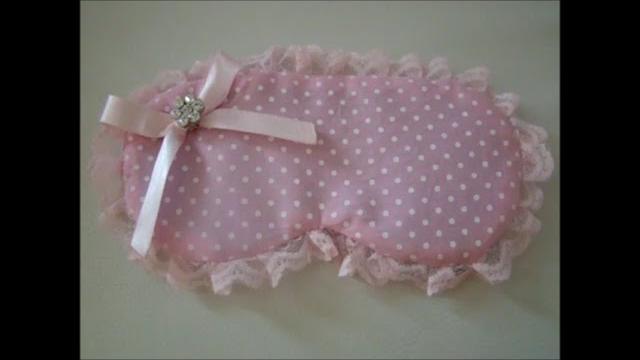 Diy como fazer máscara de dormir para bebê com molde