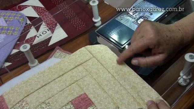 Patchwork: Mug Rug (tapetinho para canecas e xícaras)