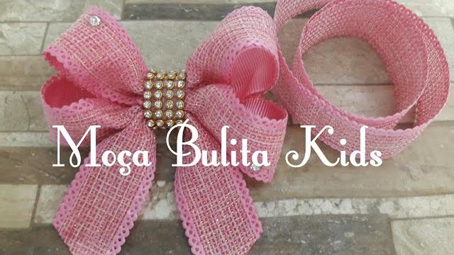 Laço feito com Fita de juta