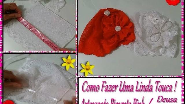 DIY – Touca Chic Para Bebê