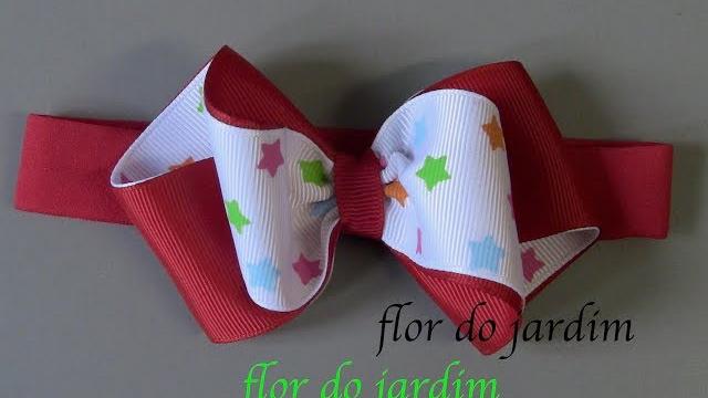 Laço Especial para Princesas – DIY – ribbon bow