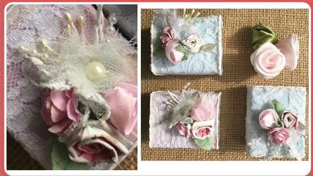 Caixas de presente Vintage para o Natal como fazer