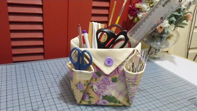 Série COSTURINHAS FÁCEIS: Organizador em 15 minutos