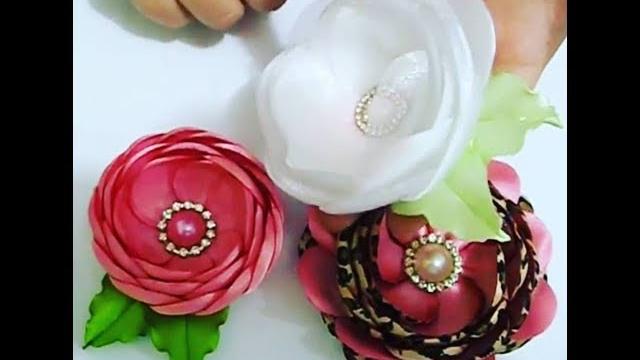 Rosa Boleada invertida no botão bombê