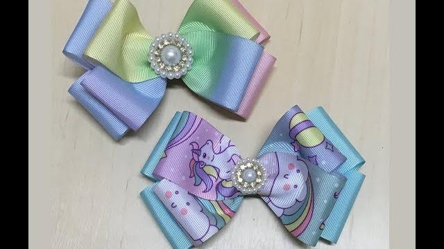 Laço de Gorgurão – Laço Casual – Grosgrain Ribbon Bow