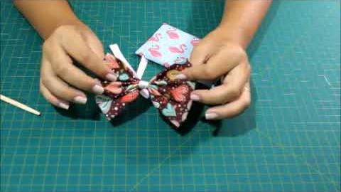 DIY Passo a Passo Laço em Tecido – Laço Fácil