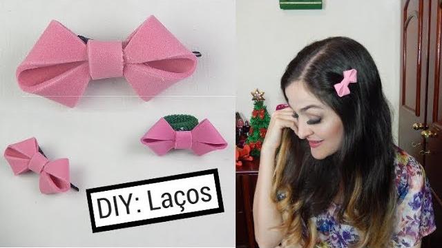 Como fazer laço de EVA (super fácil e rápido)